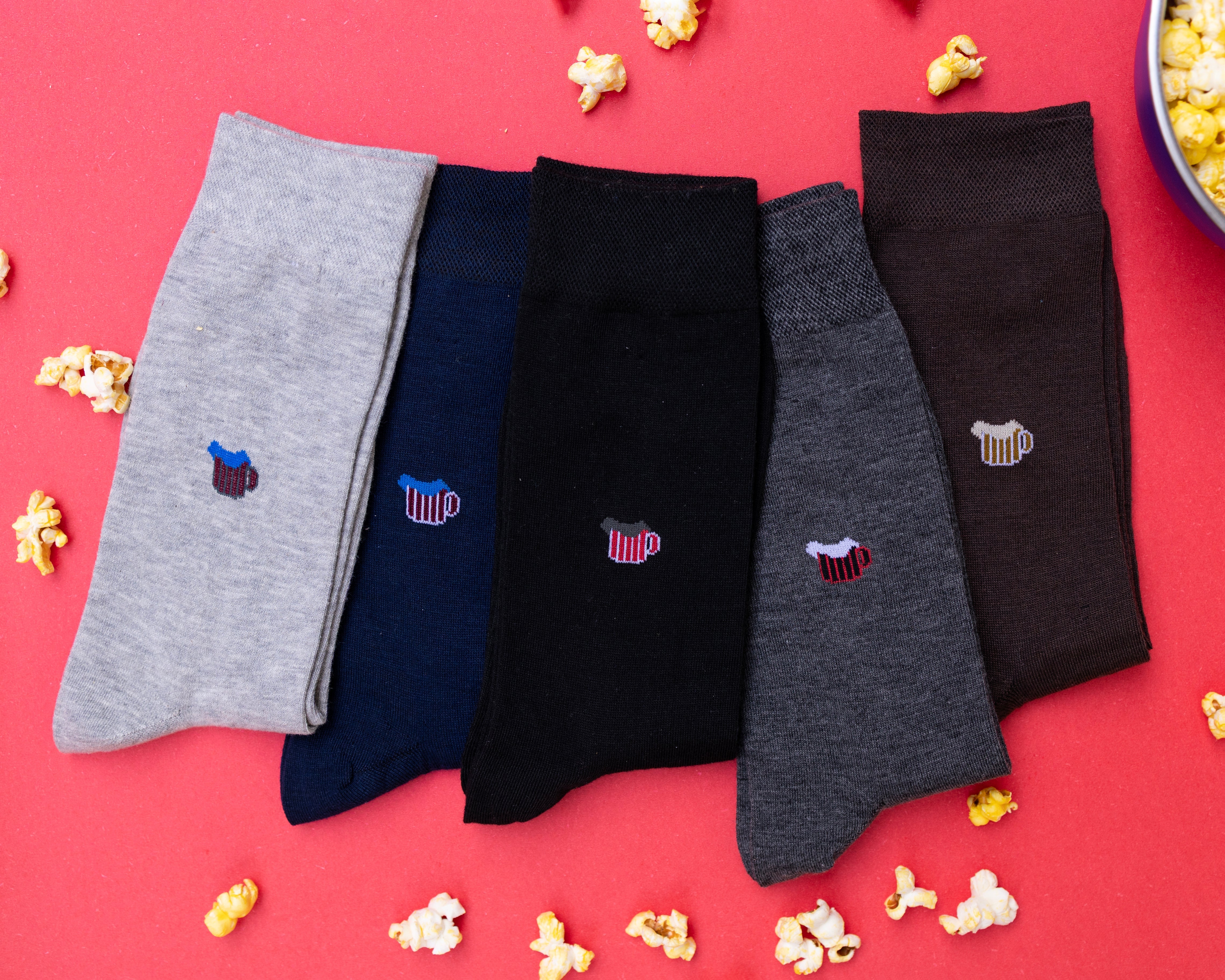 Mug Full - Pack of 3 Full Length Socks