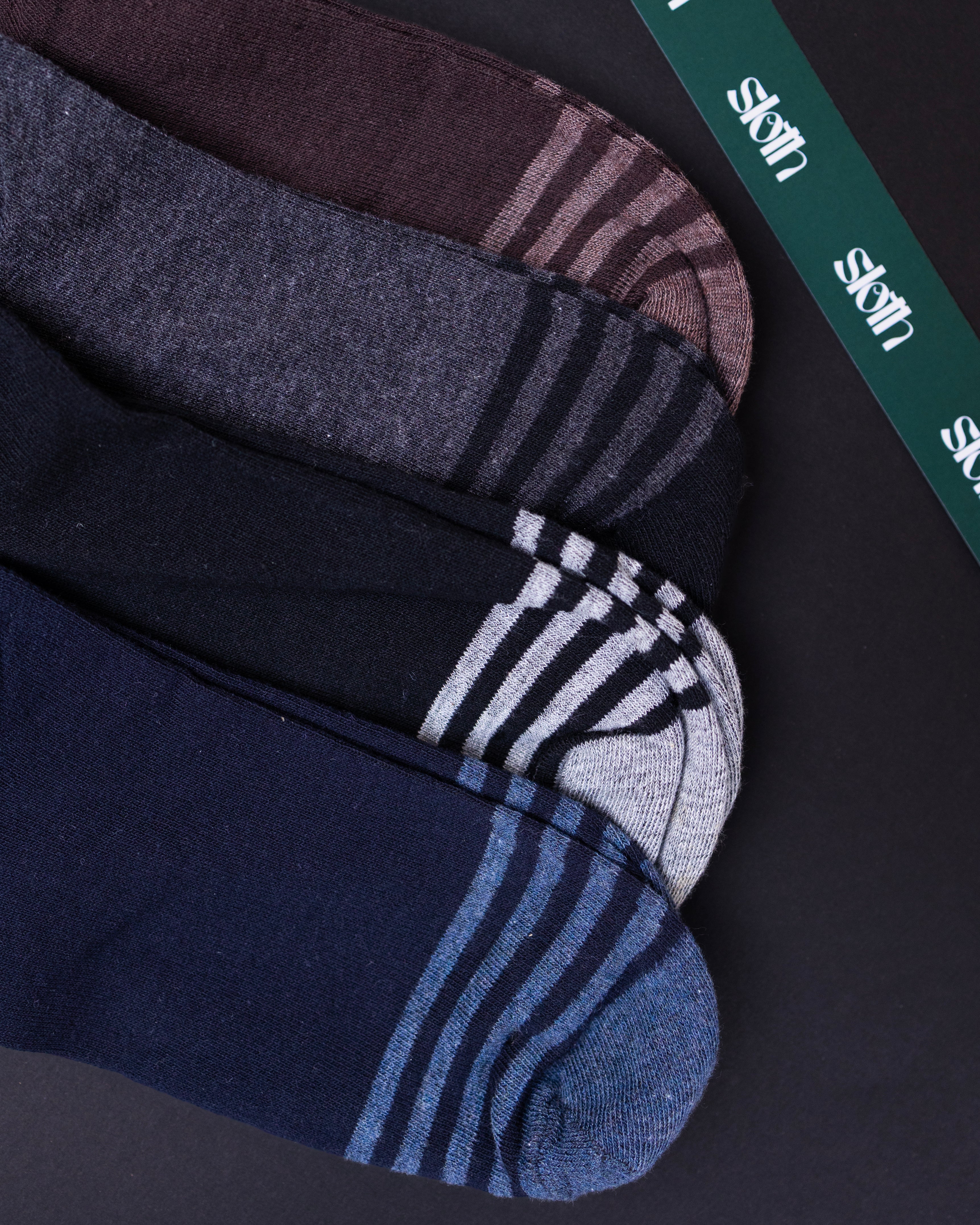 Zebra Ankle - Pack of 3 Stylish Socks
