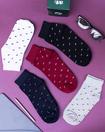 Sync Ankle - Pack of 3 Ankle Socks