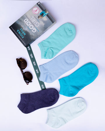 Blues Women Trainer - Pack of 3 Trainer Socks