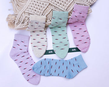 Z Toe Women Ankle - Pack of 3 Women Socks