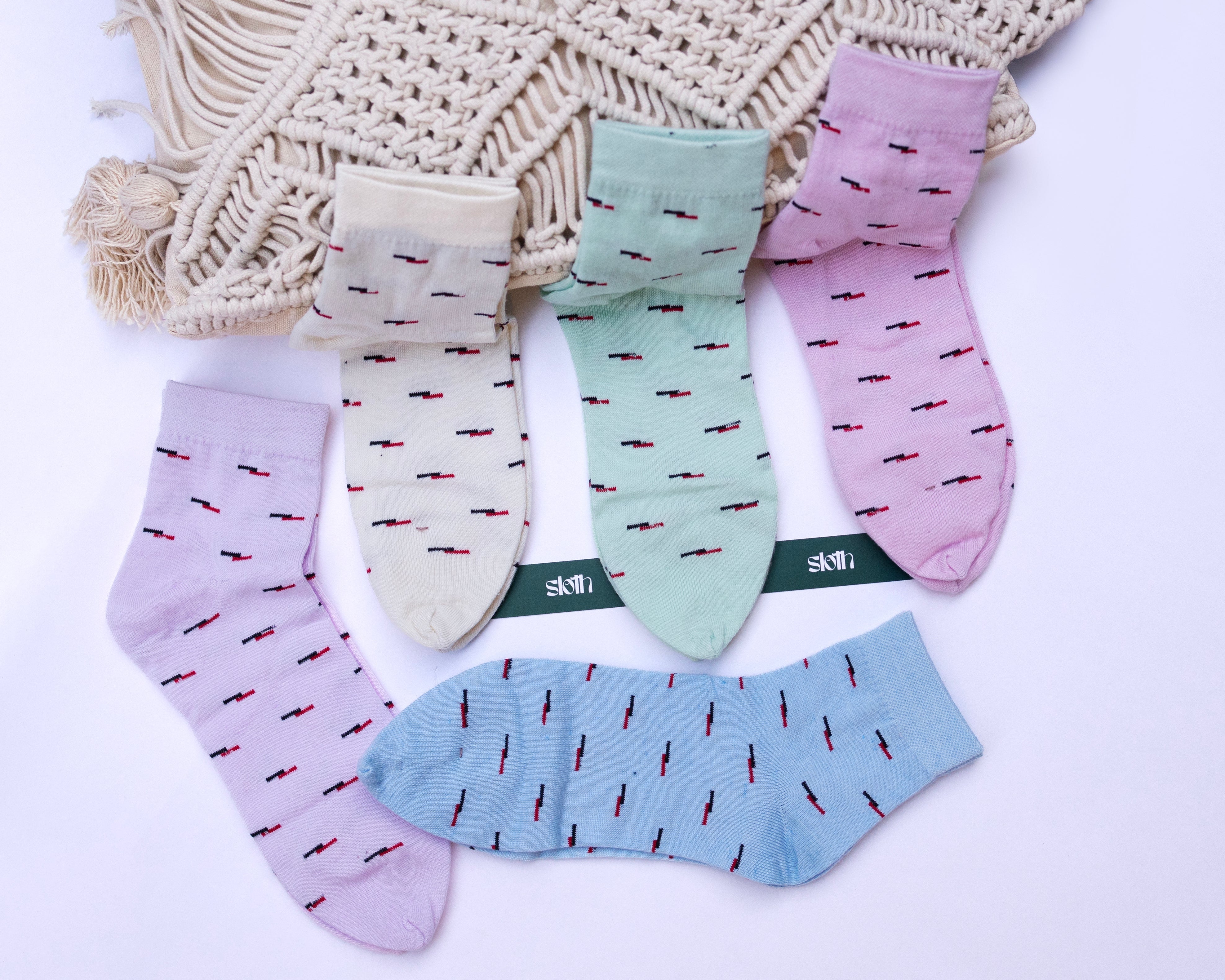Z Toe Women Ankle - Pack of 3 Women Socks