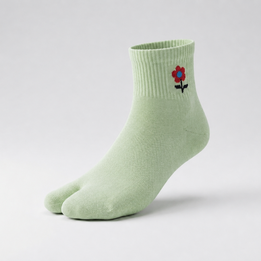 Flower Toe Women Ankle - Pack of 3 Socks