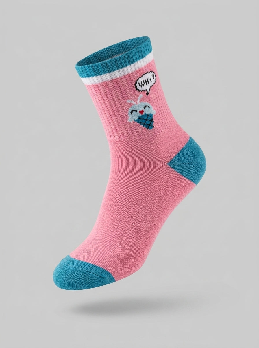 Kids Ice Cream - Pack of 5 Kids Socks