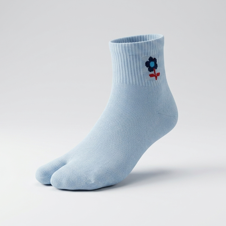 Flower Toe Women Ankle - Pack of 3 Socks