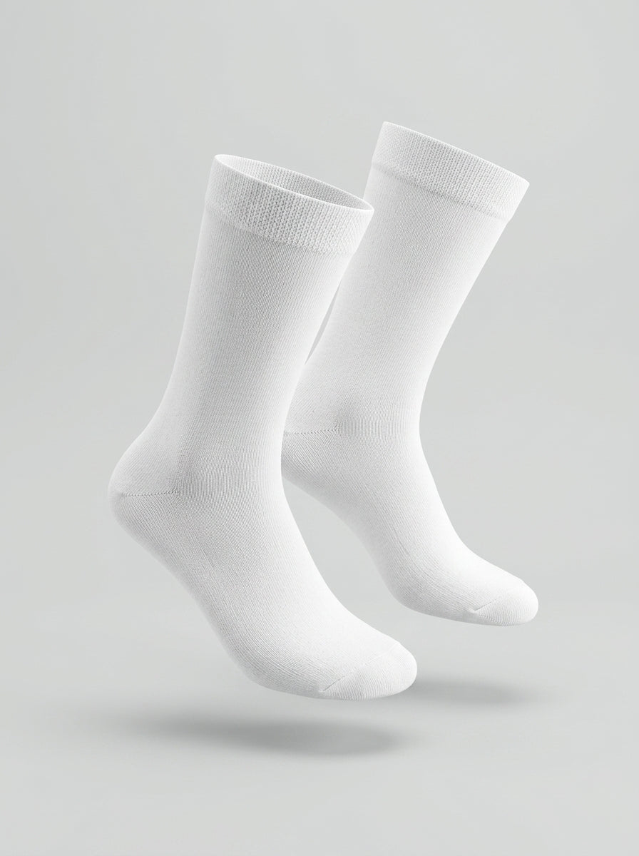 Basic Full (Single Color) - Pack of 3 Full Socks
